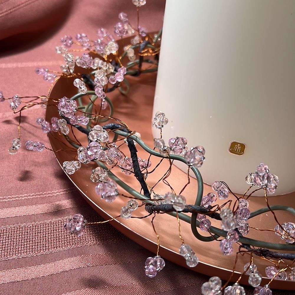 PL BEADED VERSATILE VINTAGE CANDLE RING